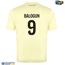 Moški Nogometni dresi AS Monaco Folarin Balogun #9 Tretji 2025-26 Kratek Rokav